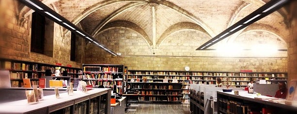 Biblioteca de Catalunya is one of Barcelona.
