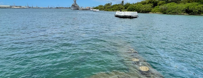 USS Arizona Memorial is one of O'ahu.