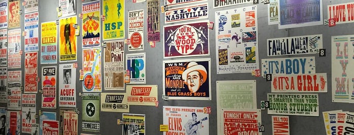Hatch Show Print is one of A Weekend Away in Nashville.
