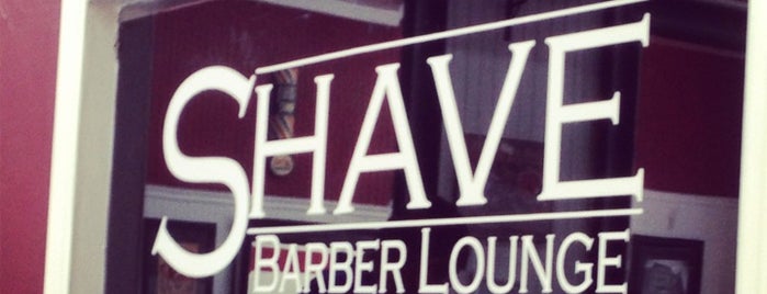 Shave Barber Lounge is one of Orte, die J gefallen.