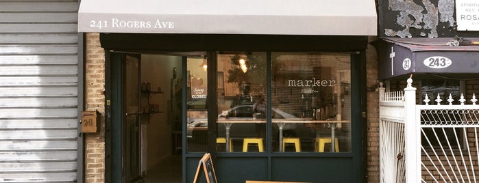 Marker Coffee is one of Crown Heights.