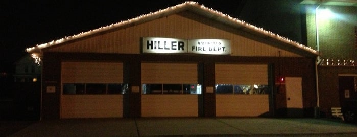 Hiller Volunteer Fire Dept is one of FD.