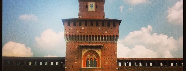 Castello Sforzesco is one of Unlock "The Tourist" sticker.