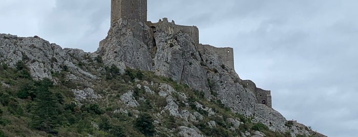Château de Quéribus is one of Pays Cathare.