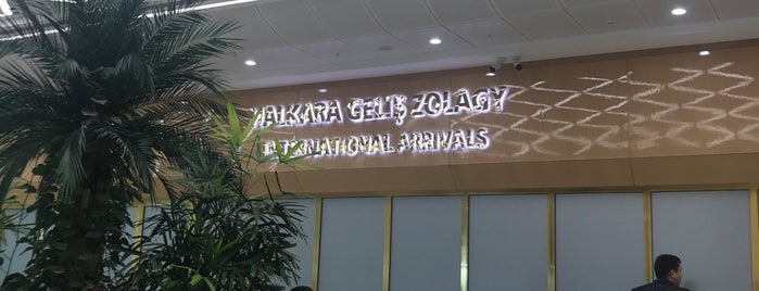 Aşkabat Uluslararası Havalimanı (ASB) is one of JRA'nın Beğendiği Mekanlar.
