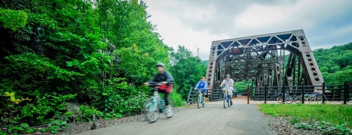 Great Allegheny Passage - Youghiogheny River Trail is one of Tipps von visitPA.