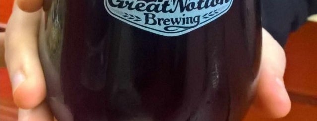 Great Notion Brewing is one of Matt'ın Beğendiği Mekanlar.