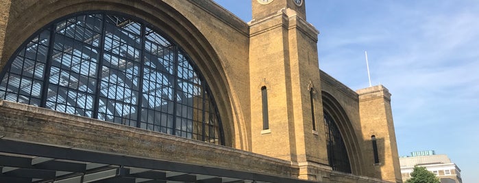Estación de Londres King's Cross (KGX) is one of London.