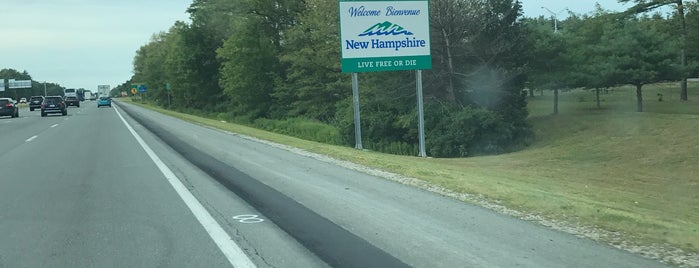 New Hampshire / Massachusetts State Line is one of Road trip 2020.