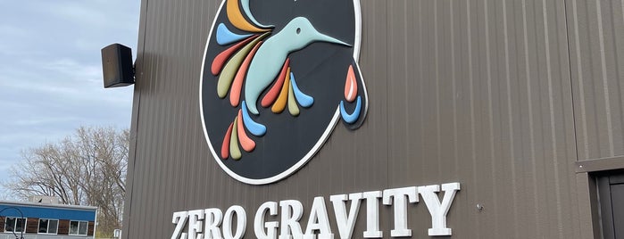 Zero Gravity Brewery is one of Burlington, VT.