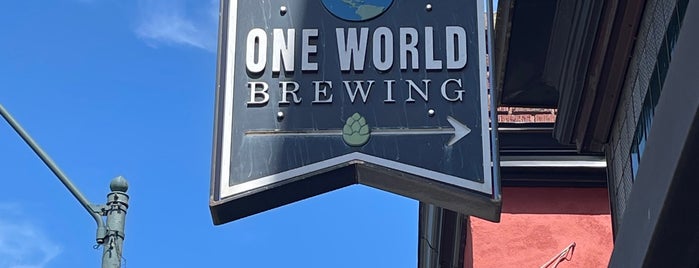One World Brewing is one of Asheville.