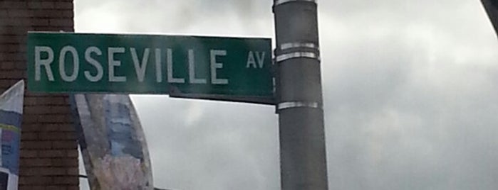 Roseville Ave is one of stop's along the way.