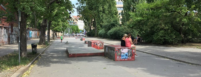 Skateplatz Pappelplatz is one of Berlin.