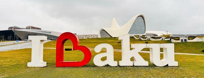 I Love Baku Sign is one of Turkey.