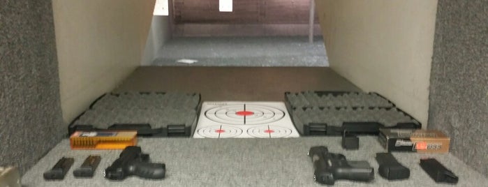 Bullseye Indoor Pistol Range and Gun Shop is one of Cool Gun Stores & Ranges.