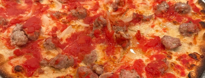 DeLorenzo's Tomato Pies is one of NJ eats.