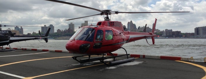Downtown Manhattan Heliport is one of NY City, baby!.