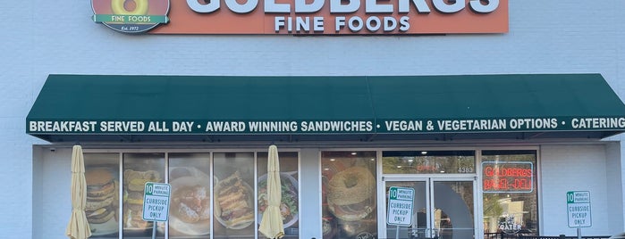 Goldberg's Bagel and Deli is one of Food provisions.