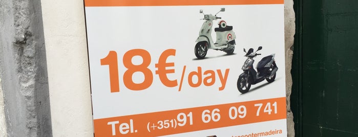 Rent a Scooter Madeira is one of Madeira 2018.