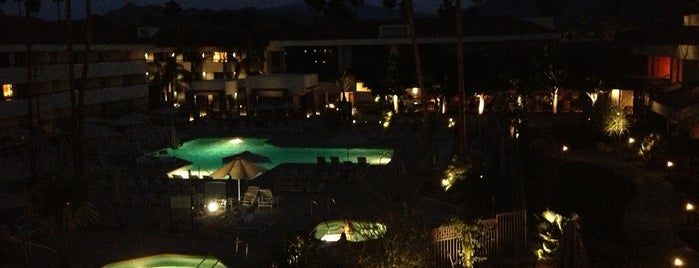 Hilton is one of Palm Springs, CA.