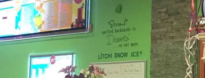 Litchi Snow Ice is one of Lugares favoritos de Mary.