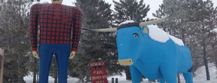 Paul Bunyan & Babe The Blue Ox is one of The Best of Bemidji.