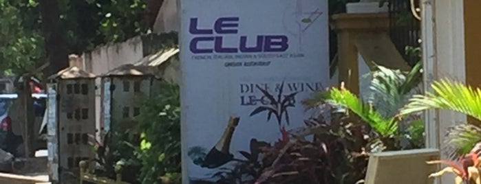 Le Club is one of Restaurants.