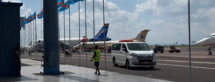 Bandar Udara Internasional N'djili (FIH) is one of Airports of the World.