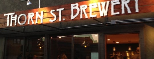 Thorn Street Brewery is one of City Center Beer Hike.