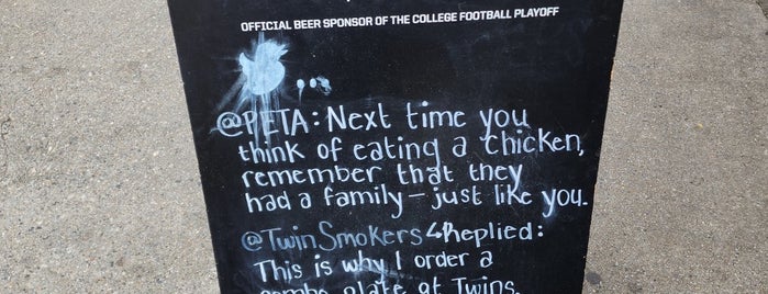 Twin Smokers BBQ is one of Atlanta.