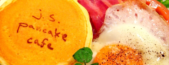 j.s. pancake cafe 天王寺ミオ店 is one of お気に入り.