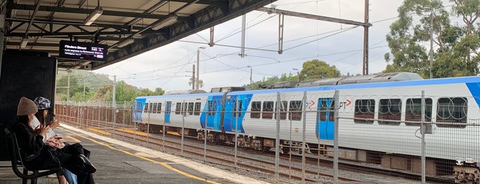 Upper Ferntree Gully Station is one of Melbourne Train Network.