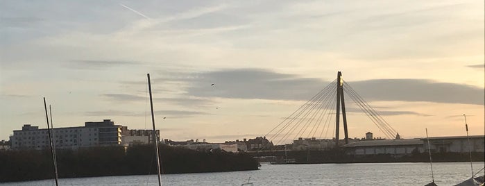The Marine Way Bridge is one of Liverpool.