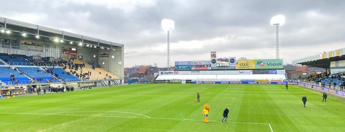 Freethielstadion is one of Voetbalstadions (ex)1ste klassers.