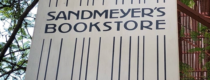 Sandmeyer's Bookstore is one of Chicago 2017.