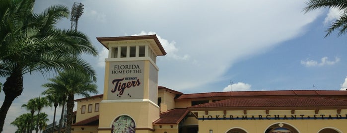 Publix Field at Joker Marchant Stadium is one of JRA 님이 저장한 장소.