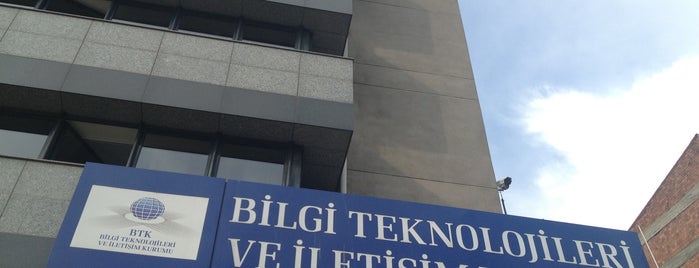 Bilgi Teknolojileri ve İletişim Kurumu is one of Lieux sauvegardés par Eren.