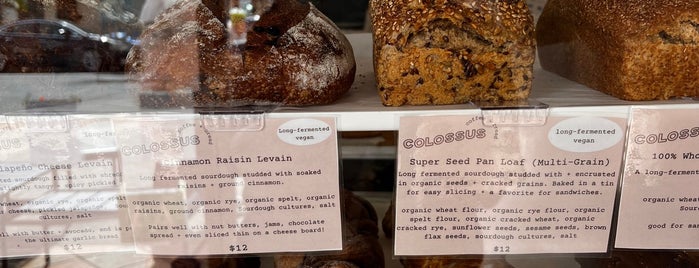 Colossus Bread is one of LA spots to try.