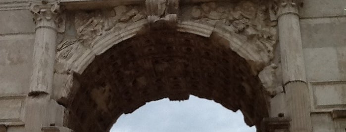 Arch of Titus is one of Рим.