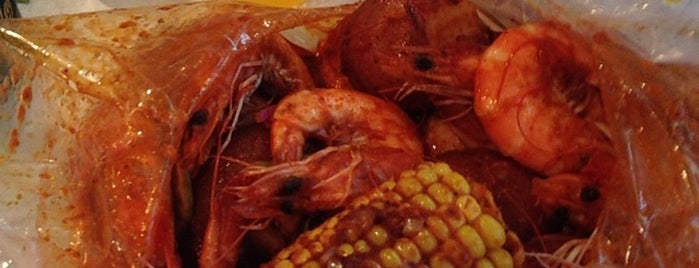 The Boiling Crab is one of * Gr8 Cajun, Creole & Seafood Spots (Dallas Area).