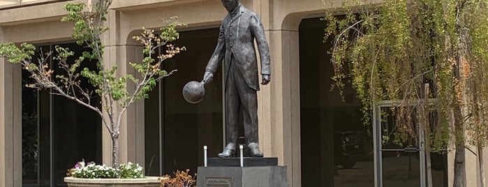 Nikola Tesla Statue is one of Silicon Valley.