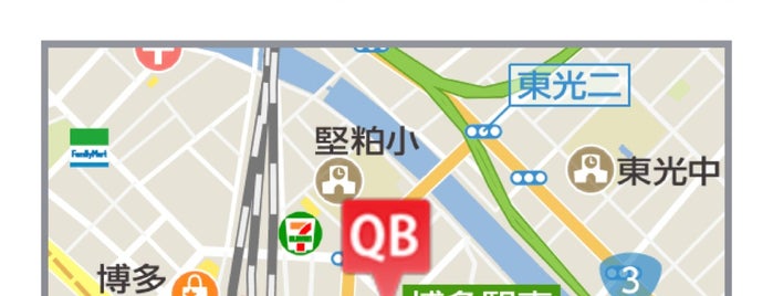 QBハウス 博多駅東店 is one of ヤン : понравившиеся места.