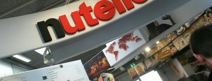 Nutella concept bar is one of Itinerario Expo 2015.