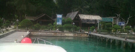 Pulau pelangi Resort and Diving Club Palce is one of Posti che sono piaciuti a RizaL.