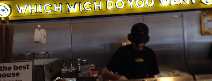 Which Wich? Superior Sandwiches is one of Favorite Places.
