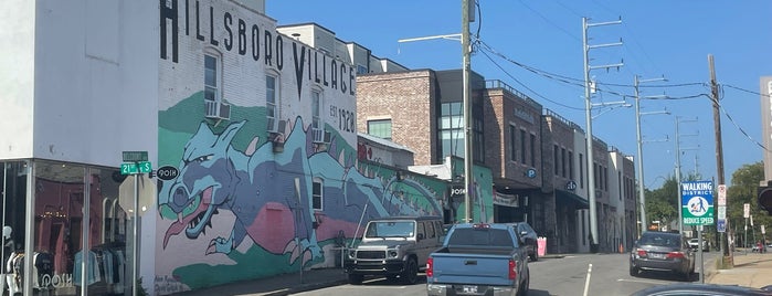 Hillsboro Village is one of Favorite Places Knoxville/Nashville.