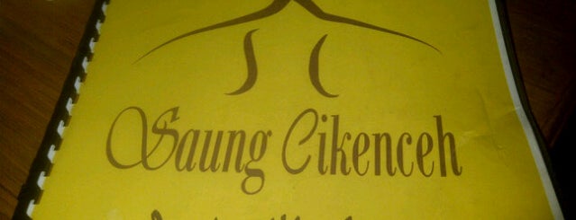 Saung cikenceh is one of Garut dan sekitarnya.