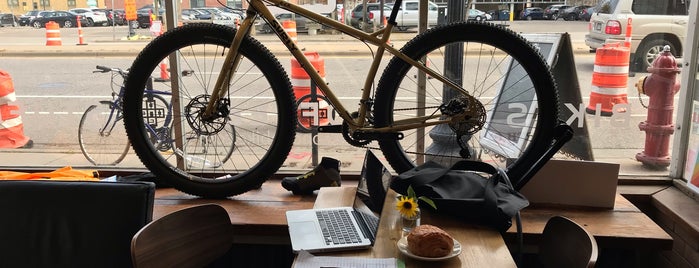 One On One Bicycle Studio is one of Favorite Java Joints.