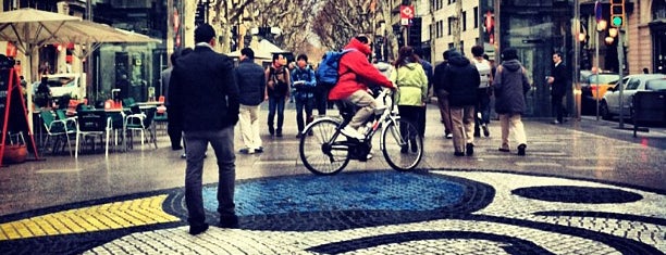 La Rambla is one of I Love Barcelona.