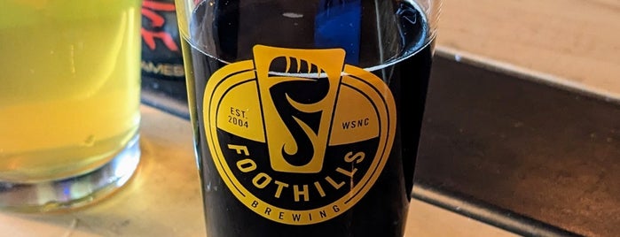 Foothills Brewing Company is one of NC Craft Breweries.